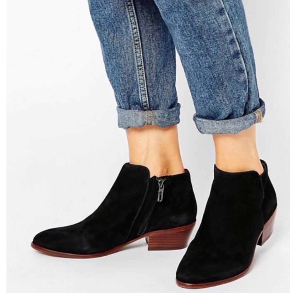 Black Sam Edelman Black Ankle Booties